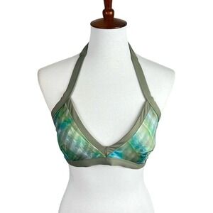 NWT Prana Sunset Scene Bikini Top Halter Mirage Size Medium #2